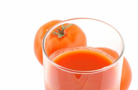 simsearch:400-04955245,k - tomato juice on white background Foto de stock - Super Valor sin royalties y Suscripción, Código: 400-04019941