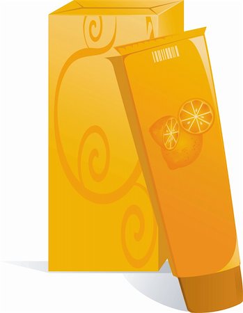 Illustration of containers in yellow Stockbilder - Microstock & Abonnement, Bildnummer: 400-04010205