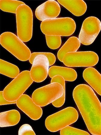 simsearch:400-05075560,k - 3d rendered illustration of some glowing bacteria Stockbilder - Microstock & Abonnement, Bildnummer: 400-04012410