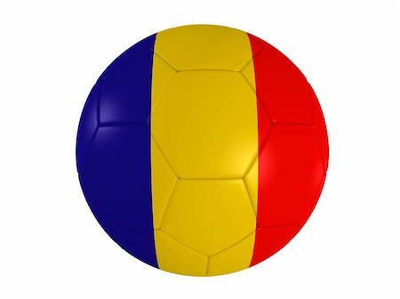 simsearch:400-03994118,k - 3d rendered illustration of a football with the romanian banner Foto de stock - Super Valor sin royalties y Suscripción, Código: 400-04012459