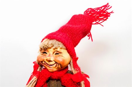 red dwarf - Little norwegian christmas dwarf figurine Stock Photo - Budget Royalty-Free & Subscription, Code: 400-04012888