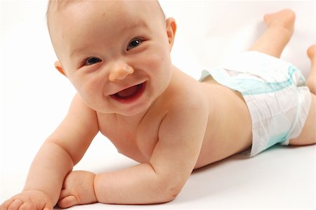 simsearch:400-04017624,k - happy baby girl Fotografie stock - Microstock e Abbonamento, Codice: 400-04013944