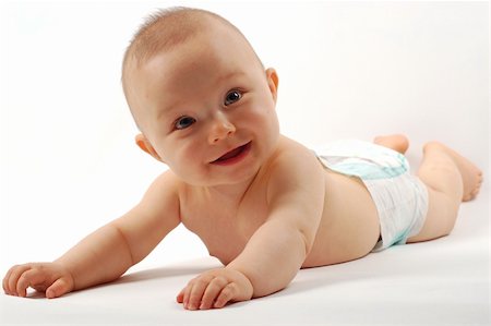 simsearch:400-04017624,k - happy baby girl Fotografie stock - Microstock e Abbonamento, Codice: 400-04013950