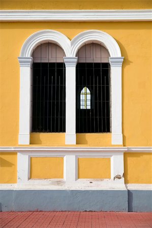 Architectural detail of cathedral in Granada Nicaragua Stock Photo - Budget Royalty-Free & Subscription, Code: 400-04027224