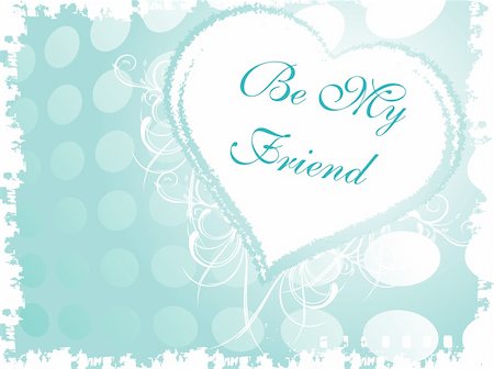 simsearch:400-04027284,k - friendship day series with heart and floral, banner 6 Stock Photo - Budget Royalty-Free & Subscription, Code: 400-04027284