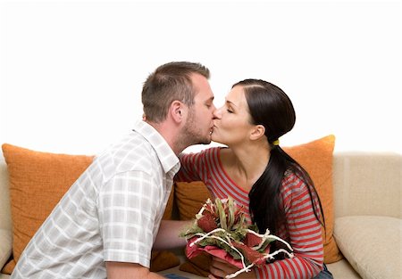 simsearch:400-08338944,k - angry couple sitting on sofa Stock Photo - Budget Royalty-Free & Subscription, Code: 400-04027605