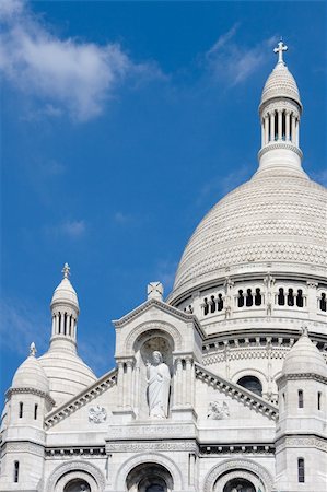 sacred heart - Basilica of Sacre-Coeur in Montmartre, Paris (France) Stock Photo - Budget Royalty-Free & Subscription, Code: 400-04027719