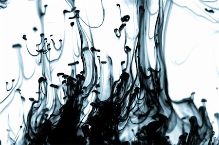 abstract ink background flow in water Photographie de stock - Aubaine LD & Abonnement, Code: 400-04027840