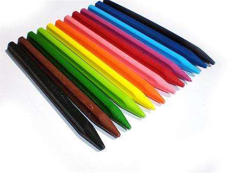 simsearch:400-05289868,k - colorful crayons, back to school concept Photographie de stock - Aubaine LD & Abonnement, Code: 400-04028900
