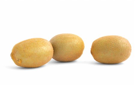 three vivid kiwi fruits on white Stock Photo - Budget Royalty-Free & Subscription, Code: 400-04020306