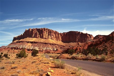 Capitol Reef National Park is a United States National Park, in south-central Utah. Stockbilder - Microstock & Abonnement, Bildnummer: 400-04020721