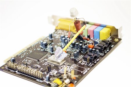 simsearch:400-03952078,k - sound card repair Stock Photo - Budget Royalty-Free & Subscription, Code: 400-04023707