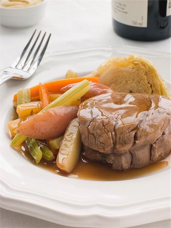 france farmhouse - Plated Fillet of Beef a la Ficelle Stock Photo - Budget Royalty-Free & Subscription, Code: 400-04034175