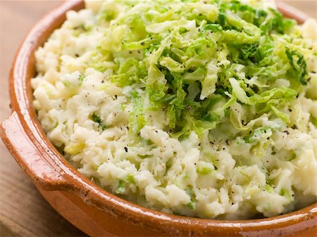 Dish of Colcannon Stock Photo - Budget Royalty-Free & Subscription, Code: 400-04034472