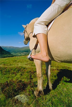 simsearch:400-04034948,k - Young woman on horse Stock Photo - Budget Royalty-Free & Subscription, Code: 400-04034988