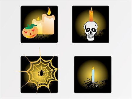 simsearch:400-07103646,k - halloween icons set_9, vector wallpaper Stock Photo - Budget Royalty-Free & Subscription, Code: 400-04035898