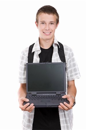 simsearch:400-08404925,k - happy teenager preparing to school Stock Photo - Budget Royalty-Free & Subscription, Code: 400-04038905