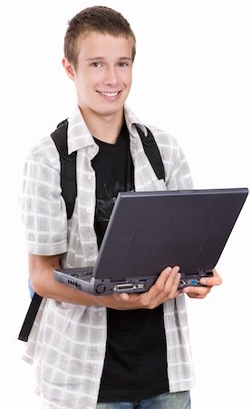 simsearch:400-08404925,k - happy teenager preparing to school Stock Photo - Budget Royalty-Free & Subscription, Code: 400-04038914