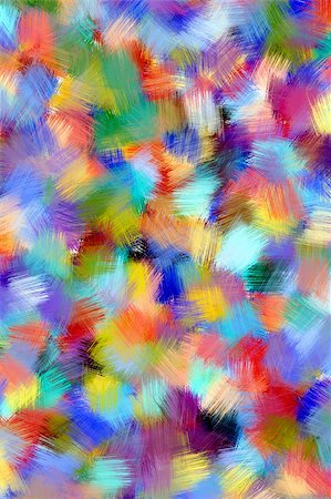 fleck - Colorful background in abstract painting style Stock Photo - Budget Royalty-Free & Subscription, Code: 400-04032316