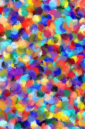 fleck - Colorful background in abstract painting style Stock Photo - Budget Royalty-Free & Subscription, Code: 400-04032317