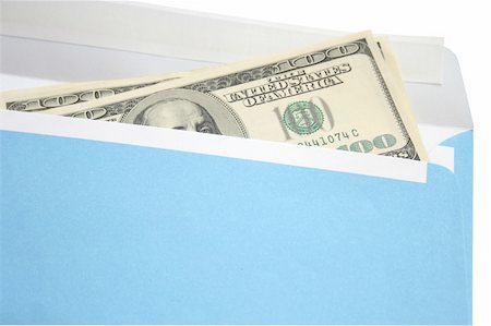 simsearch:673-02139324,k - on photo envelope with dollar. Photo is isolation Foto de stock - Royalty-Free Super Valor e Assinatura, Número: 400-04032368