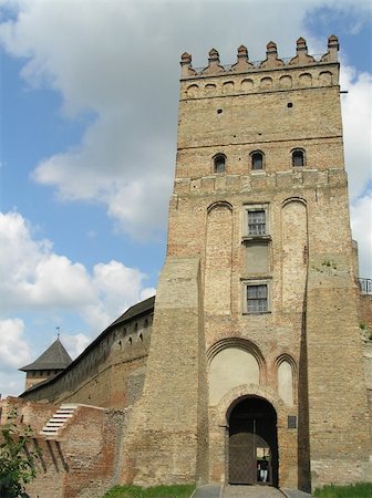 simsearch:400-07175745,k - Medieval fortress Ljubarta. Lutsk. Ukraine. Fotografie stock - Microstock e Abbonamento, Codice: 400-04032494