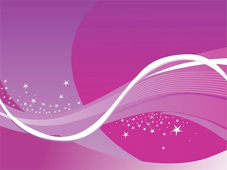 simsearch:400-04069932,k - abstract wavy background with stars purple Stock Photo - Budget Royalty-Free & Subscription, Code: 400-04032532