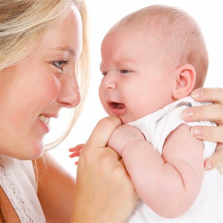 Love between mother and her new born baby Stock Photo - Budget Royalty-Free & Subscription, Code: 400-04032914