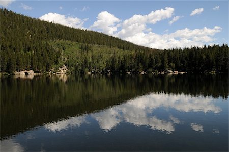 Bear Lake, Rocky Mountain National Park, Estes Park, Colorado Stock Photo - Budget Royalty-Free & Subscription, Code: 400-04032932