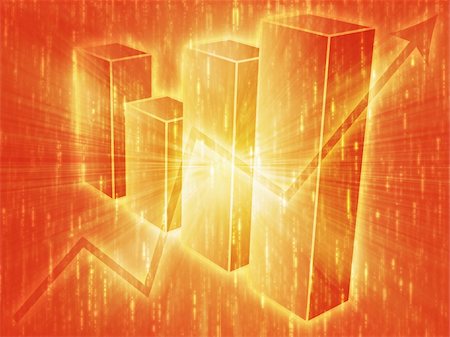 simsearch:400-03909953,k - Illustration of Spreadsheet data and business charts in glowing wireframe style Photographie de stock - Aubaine LD & Abonnement, Code: 400-04033196