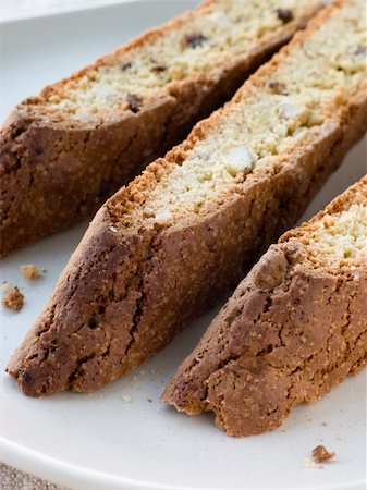 Plate of Biscotti Stock Photo - Budget Royalty-Free & Subscription, Code: 400-04033254
