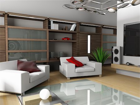 simsearch:400-04069404,k - Exclusive interior of inhabited and working space Stock Photo - Budget Royalty-Free & Subscription, Code: 400-04033955