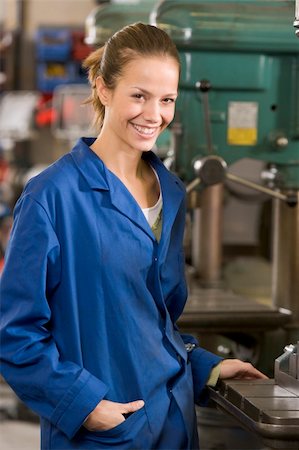 Machinist working on machine Stockbilder - Microstock & Abonnement, Bildnummer: 400-04045062