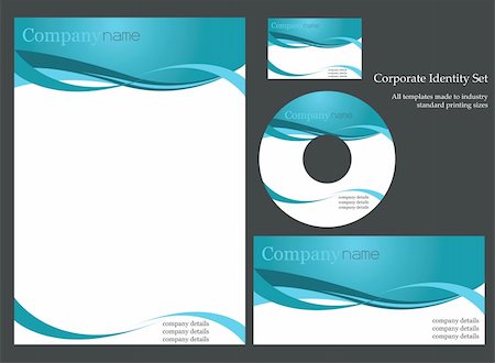 simsearch:400-06462302,k - Corporate identity template.  More business stationary in my portfolio Stock Photo - Budget Royalty-Free & Subscription, Code: 400-04046369