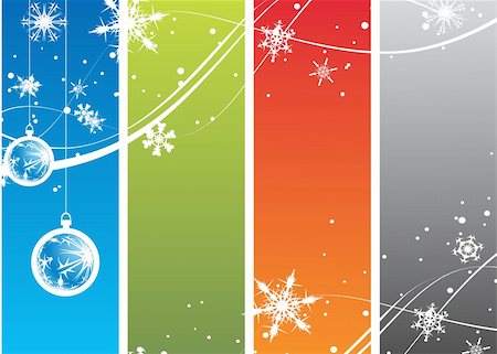 simsearch:400-05876335,k - Abstract Christmas background with snowflakes. Vector Illustration. Stock Photo - Budget Royalty-Free & Subscription, Code: 400-04049783