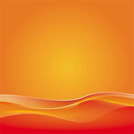 simas2 (artist) - Abstract orange background. Simple and clear. Space left open for your text or artwork. Vector art in Adobe illustrator EPS format, compressed in a zip file. Foto de stock - Royalty-Free Super Valor e Assinatura, Número: 400-04040195