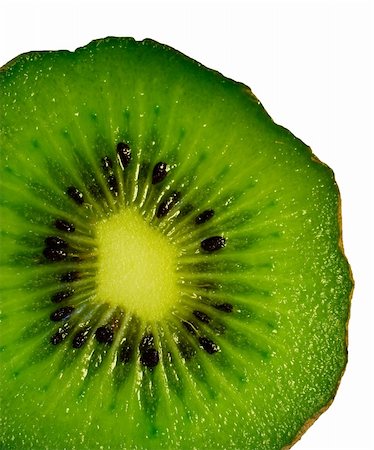 simsearch:625-00801801,k - Kiwi slice separated on white background Stock Photo - Budget Royalty-Free & Subscription, Code: 400-04043564