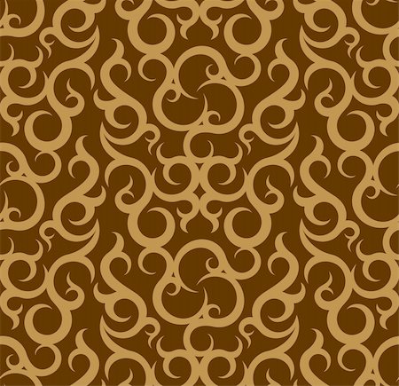 simsearch:400-04590643,k - Seamless background from a floral ornament, Fashionable modern wallpaper or textile Photographie de stock - Aubaine LD & Abonnement, Code: 400-04054142