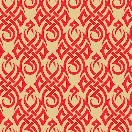 simsearch:400-04590643,k - Seamless background from a tribal ornament, Fashionable modern wallpaper or textile Photographie de stock - Aubaine LD & Abonnement, Code: 400-04054174