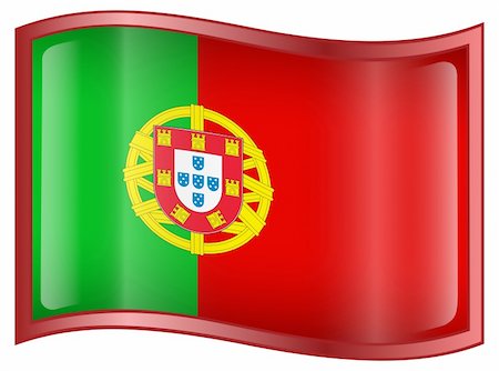 simsearch:400-04615817,k - Portugal Flag Icon, isolated on white background.  Vector - EPS 9 format. Foto de stock - Royalty-Free Super Valor e Assinatura, Número: 400-04054186