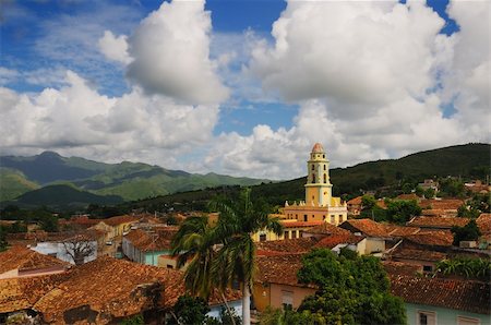 simsearch:400-07613813,k - A view of trinidad architecture and cuban landscape Foto de stock - Super Valor sin royalties y Suscripción, Código: 400-04055285