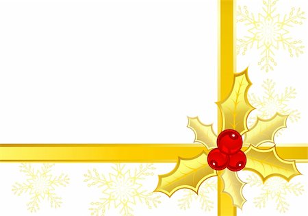 simsearch:400-05752422,k - Christmas theme with mistletoe, element for design, vector illustration Photographie de stock - Aubaine LD & Abonnement, Code: 400-04055584