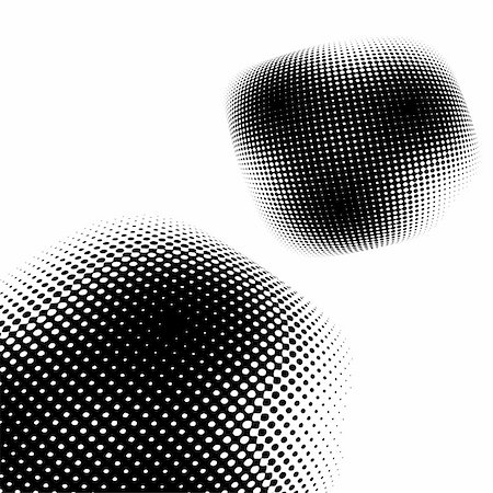 simsearch:400-04055943,k - Abstract halftone background. Vector Stock Photo - Budget Royalty-Free & Subscription, Code: 400-04055963