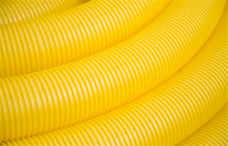 Yellow tubes on a construction site Stock Photo - Budget Royalty-Free & Subscription, Code: 400-04057523