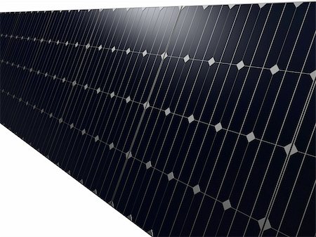 simsearch:400-05255582,k - 3d rendered illustration of some solar panels Photographie de stock - Aubaine LD & Abonnement, Code: 400-04057884