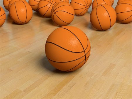 simsearch:858-03049840,k - basketball game bal over the white bachground (3D) Photographie de stock - Aubaine LD & Abonnement, Code: 400-04058870