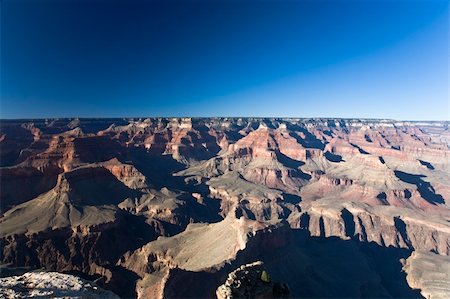 simsearch:400-04060904,k - View from Rim Trail - Bright Angel Lodge into the Grand Canyon (South Rim) Photographie de stock - Aubaine LD & Abonnement, Code: 400-04059371