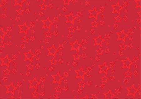 simsearch:400-05752762,k - Vector illustration of red abstract Christmas Background. Glossy starry pattern. Foto de stock - Super Valor sin royalties y Suscripción, Código: 400-04051038