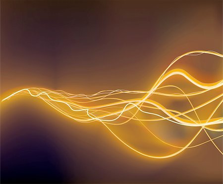 simsearch:400-05173615,k - A vector illustrated futuristic background resembling motion blurred neon light curves Fotografie stock - Microstock e Abbonamento, Codice: 400-04051031