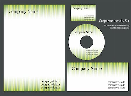 simsearch:400-06462302,k - Corporate identity template.  More business stationary in my portfolio. Stock Photo - Budget Royalty-Free & Subscription, Code: 400-04051431